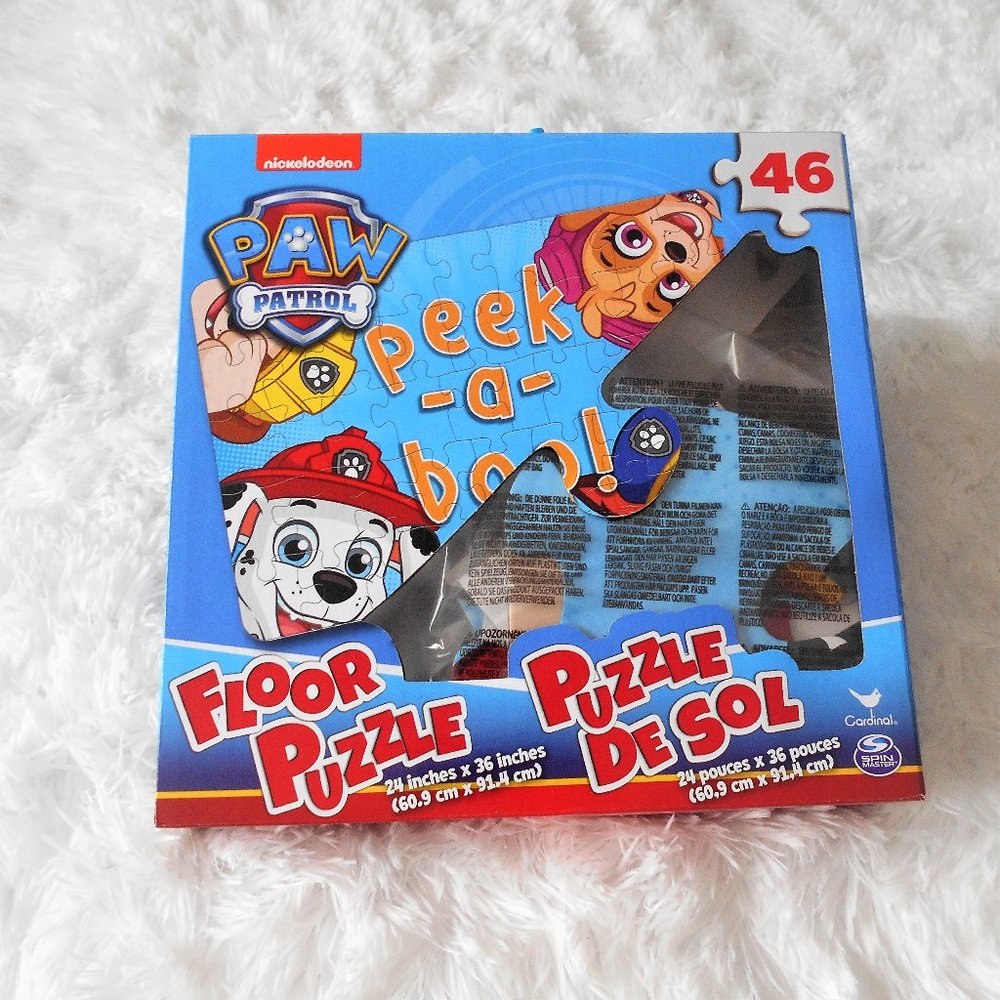 Paw Patrol Peek A Boo Floor Puzzle